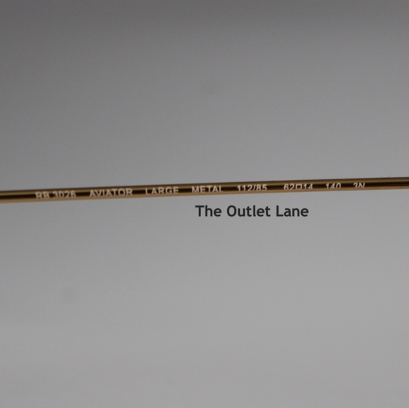 Model Display RayBan Aviator Purple Mirror RB3025 Reflective - Picture 11 of 16